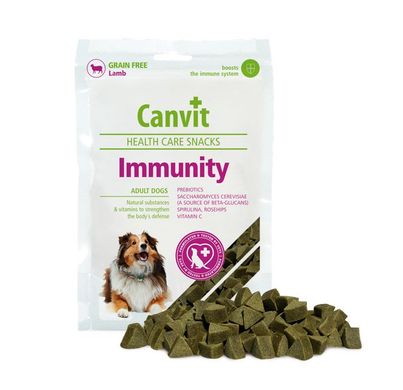 Лакомство для собак Canvit Immunity для укрепления иммунитета взрослых собак, 200 г 83442 фото