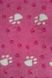 Міцний килимок Vetbed Big Paws рожевий, 80х100 см VB-016 фото 3