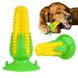 Игрушка для Собак Bronzedog PetFun Кукуруза на Присоске с Пищалкой 16 х 9 см 0113 фото 1
