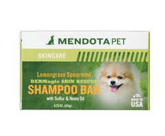 Шампунь DERMagic Skin Rescue Shampoo Bar Lemongrass / Spearmint з лемонграсом і м'ятою в брикеті, 105 г D4440 фото