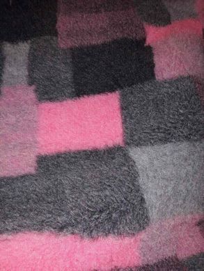 Килимок для собак Vetbed Patchwork сіро-рожевий, 80х100 см VB-018 фото