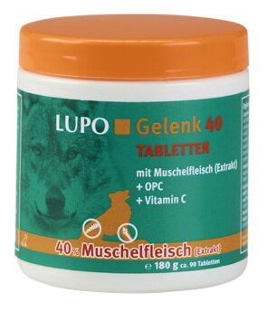 Таблетки для зміцнення суглобів LUPO Gelenk 40 Tabletten (таблетки), 180 г, 90 шт. LM-D1116-90 фото