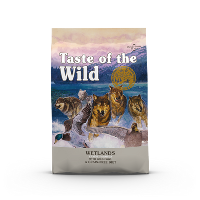 Сухий корм для дорослих собак Taste of the Wild WETLANDS CANINE з качкою і перепілкою 9747-HT60 фото