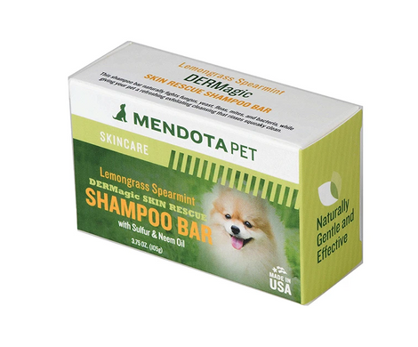 Шампунь DERMagic Skin Rescue Shampoo Bar Lemongrass/Spearmint с лемонграссом и мятой в брикете, 105 г D4440 фото