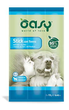 Лакомства для собак OASY DOG Stick Тунец (3x12) oasy_4329510285 фото