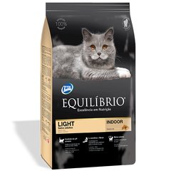 Cухой суперпремиум корм для котов склонных к полноте Equilibrio Cat Adult Light, цена | Фото