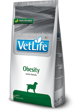 Сухой лечебный корм для собак Farmina Vet Life Obesity диет. питание, для снижения лишнего веса, 2 кг PVT020007S фото