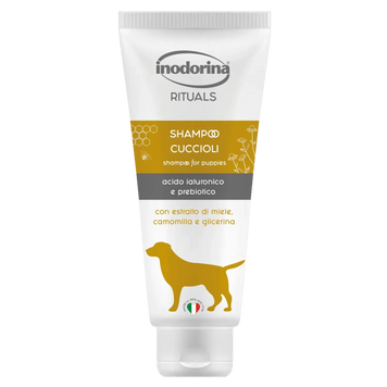 Шампунь для цуценят Inodorina Dog Shampooing Cuccioli з медом, ромашкою та гліцерином 240.0030.003 фото