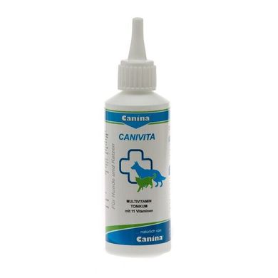 Мультивитаминная эмульсия для кошек и собак Canina «Canivita» 100 мл (мультивитамин) 110001 /101001 AD фото