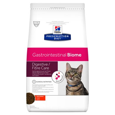 Сухий лікувальний корм для котів Hill's Prescription diet Gastrointestinal Biome Care з куркою Hills_604445 фото