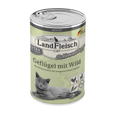 Консерви для котів LandFleisch з домашньої птиці і дичини LF-C0011 фото