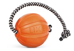 Мячик со шнуром для собак Liker Cord, цена | Фото