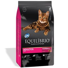 Сухой суперпремиум корм для выведения шерсти у котов Equilibrio Cat Adult Hairball, цена | Фото