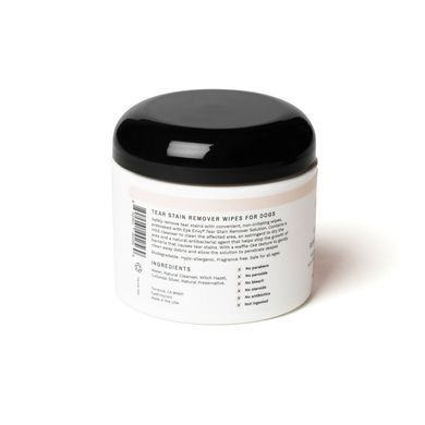 Серветки від слізних доріжок Eye Envy Tear Stain Remover Wipes для собак упаковка 60шт EEWD-60 фото