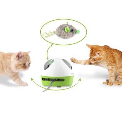 Іграшка для Котов Pet Geek "Стрибаюча миша" з Звуковим Ефектом PetGeekC97015G фото