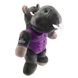 Іграшка для Собак Gigwi I'm Hero Гіпопотам з Гумовим Тілом і пищалкою 20 см Gigwi8090 фото 2