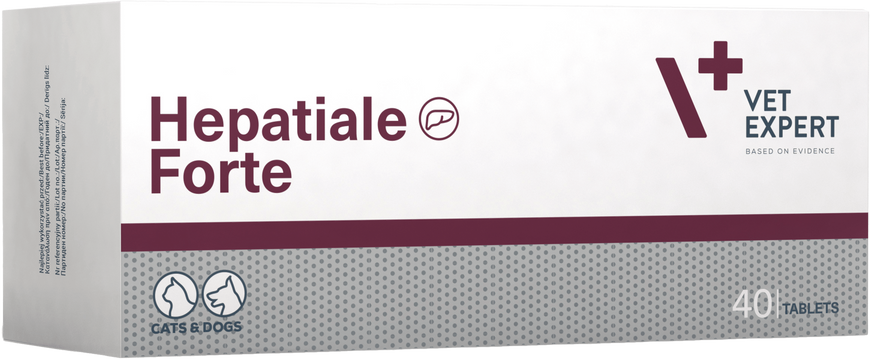 Харчова добавка Vet Expert Hepatiale Forte для підтримання та захисту функцій печінки у котів і собак 200159 фото